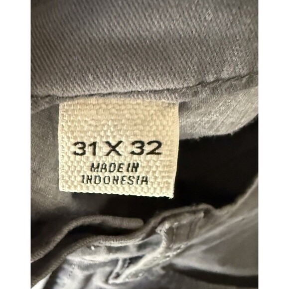 Flint and Tinder Charcoal Slim Fit Straight Leg Men’s Pants Size 31 x 32 - Picture 8 of 10